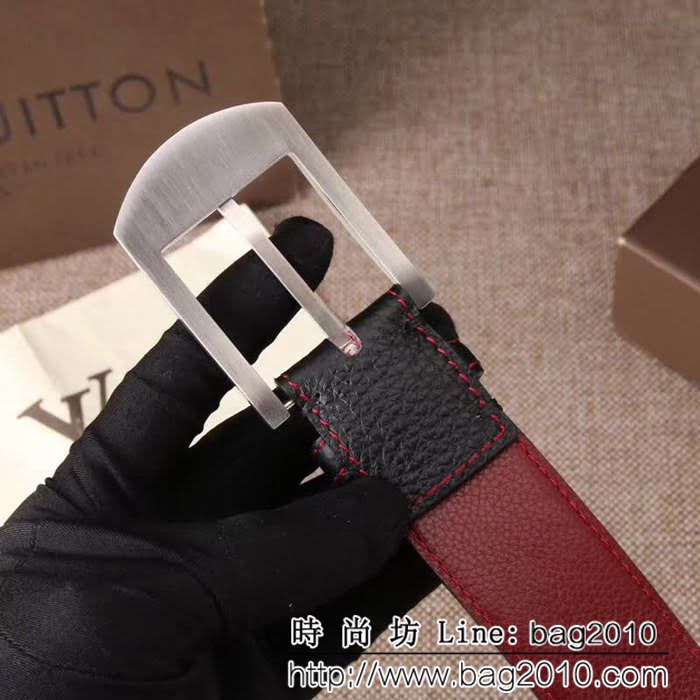 路易威登LV logo Taurillon 經典男士皮帶 LHG1640